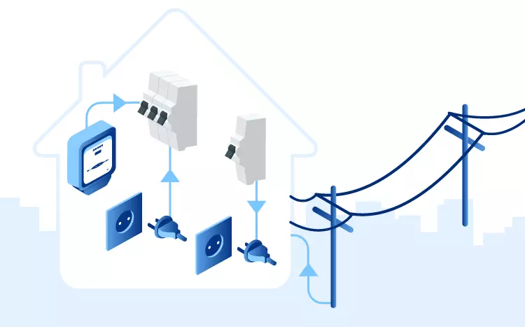 schema electrique maison