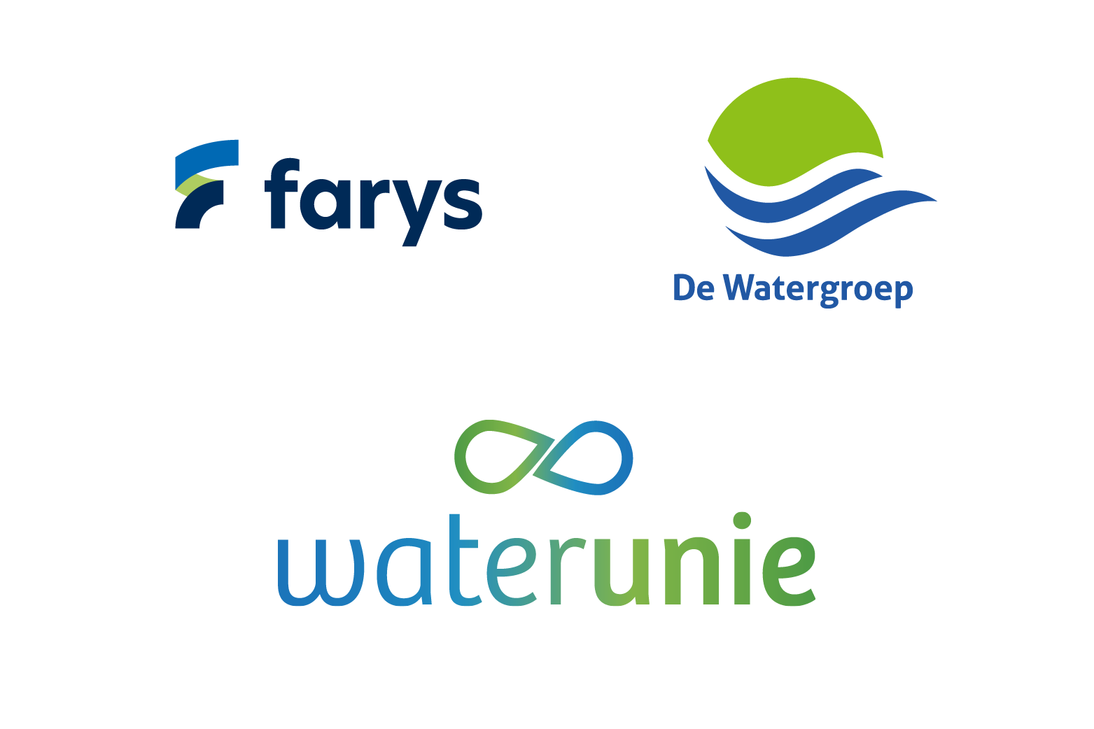 Logo Waterunie (Farys + De Watergroep)